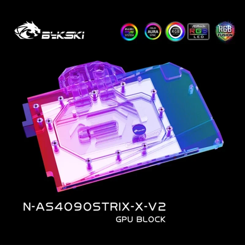 Rtx 4090 Water Block - Blok GPU Bykski do karty graficznej