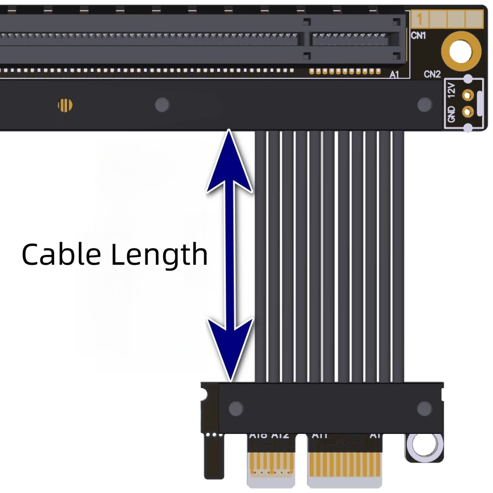 Kabel przedłużający ADT-Link P – Pcie 5.0 Gpu Riser Cable recenzja i cena