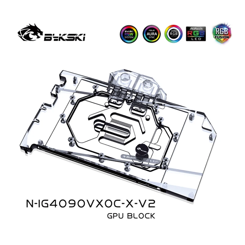 Bykski – blok wodny do karty g – Rtx 4090 Water Block recenzja i cena